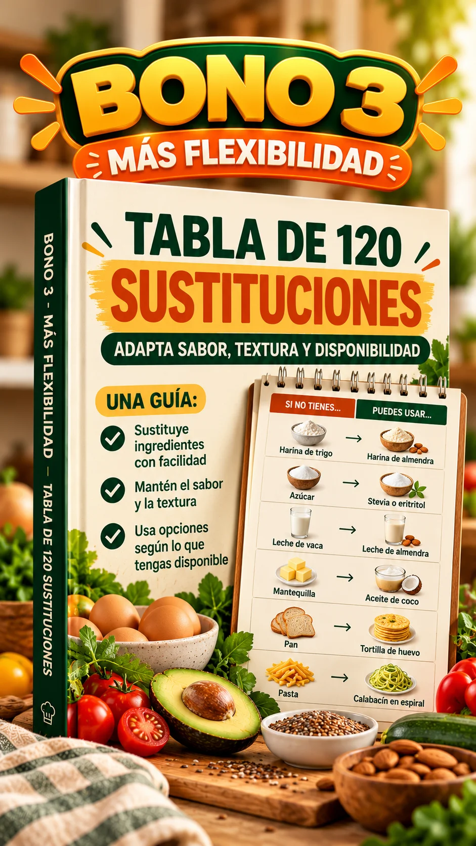 Bono 3: Tabla de 120 Sustituciones