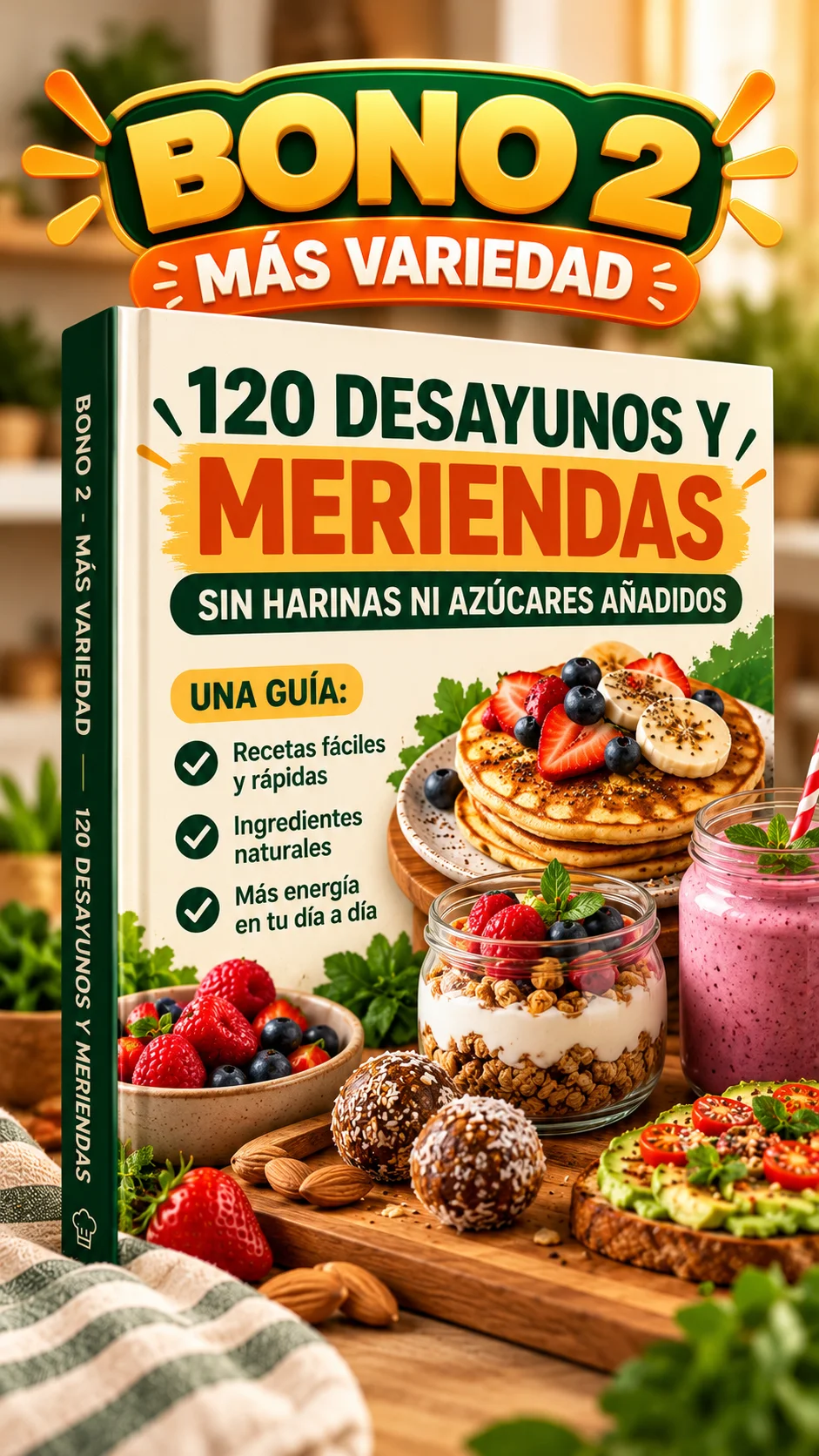 Bono 2: 120 Desayunos y Meriendas
